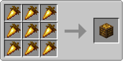 Golden Carrot Crate Recipe
